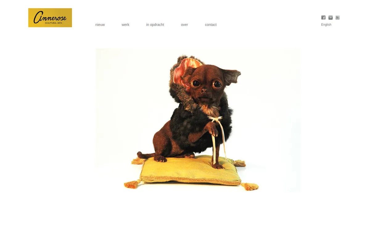 Website van Annerose Langeveld