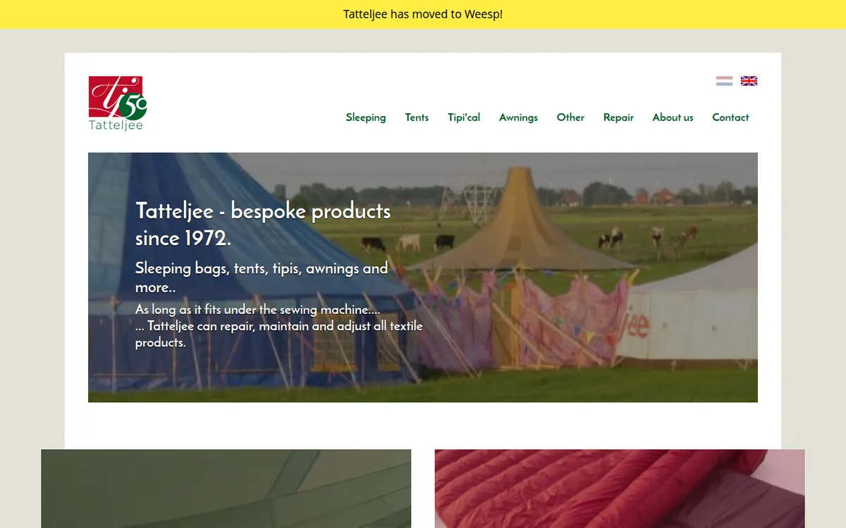Website van Tatteljee